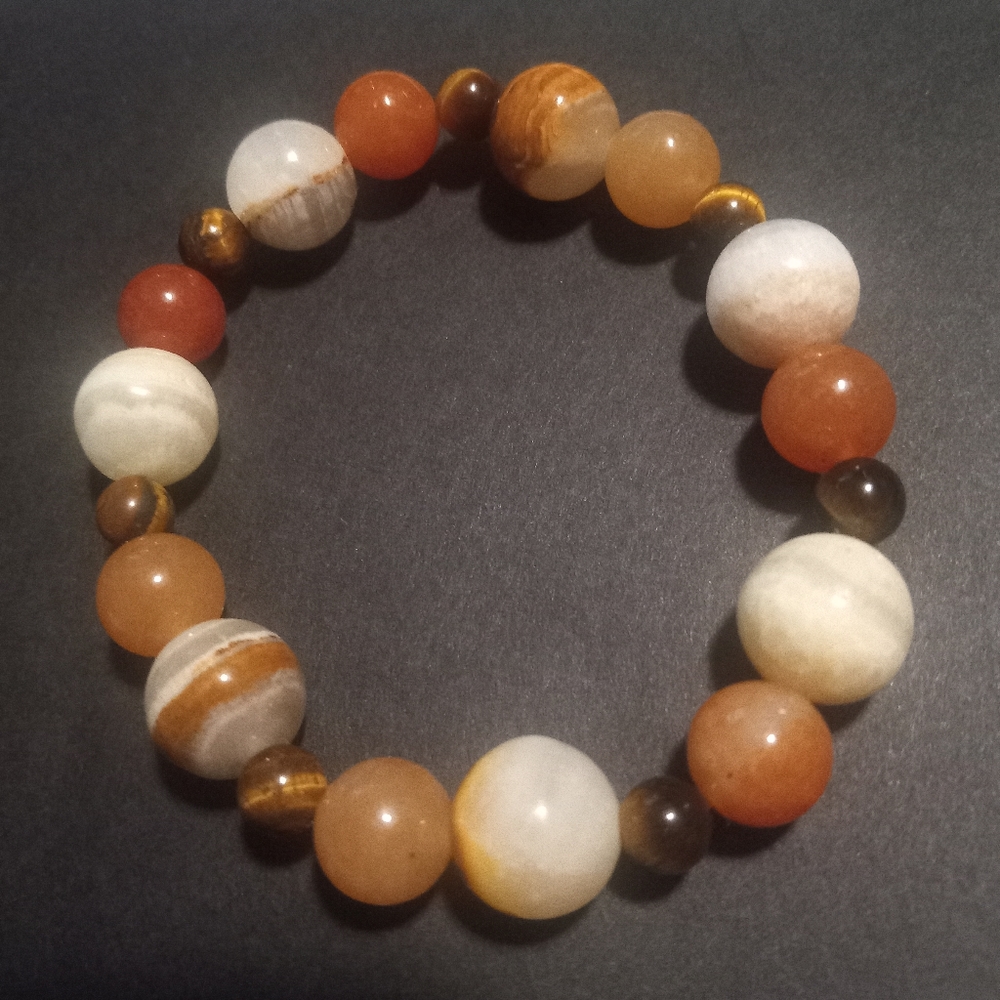 Multi-stone Beaded Bracelet